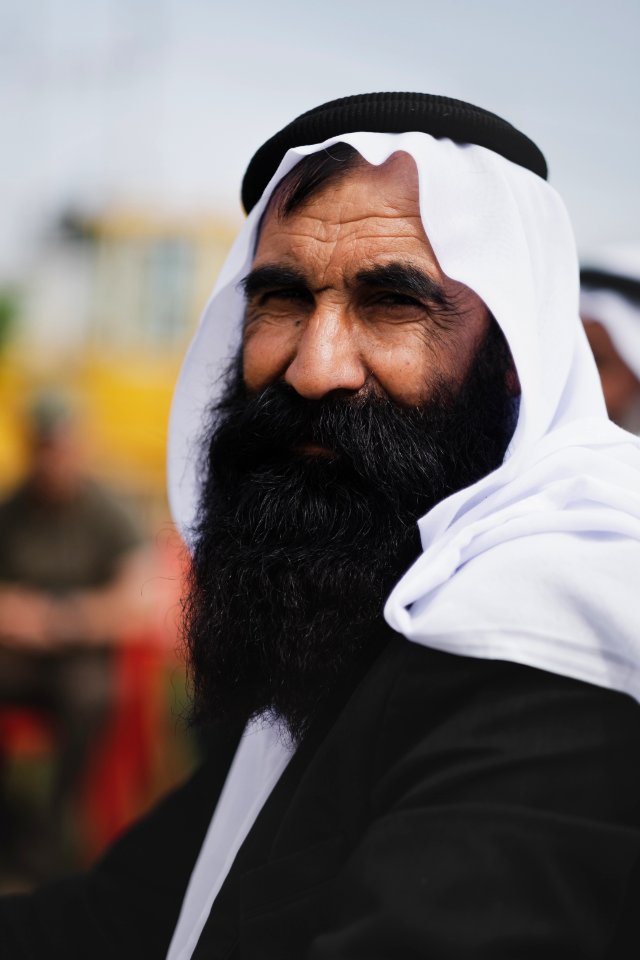 Views of a Ezidi gathering at the office of the Ezidi Progress Party's office in Shingal 31