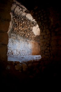Views of the 'Khani Ezidi' rest house at Lalish 04