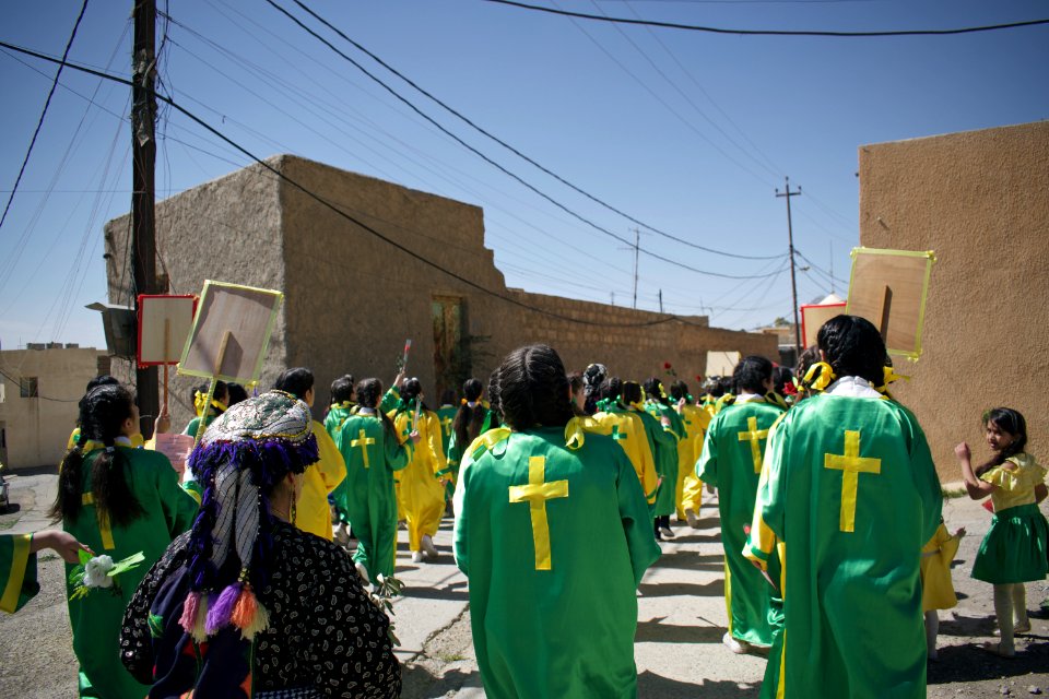 Views of the 2018 Palm Sunday festival in the Chaldean Catholic town of alQosh 43