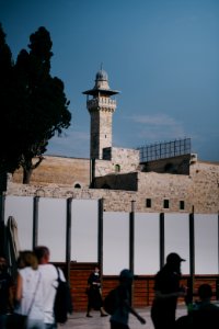 Views in October of 2019 toward the Temple Mount and the Western Wall in the Old City of Jerusalem 40