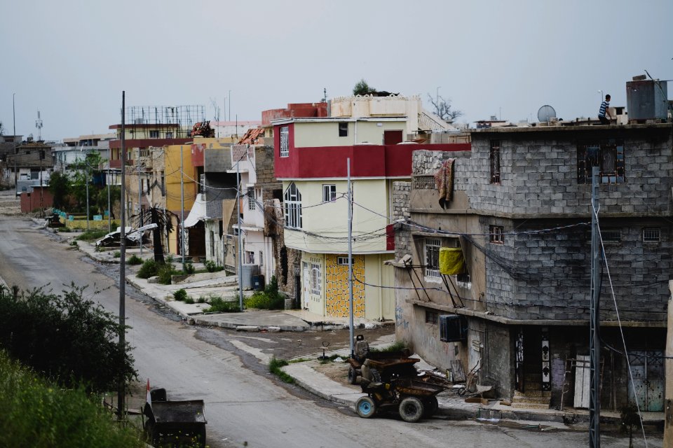 Views of a drive in April of 2019 through Mosul 40