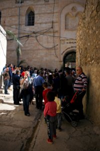 Views of the festival and parade for Palm Sunday in 2018 in the Chaldean Catholic town of alQosh 11