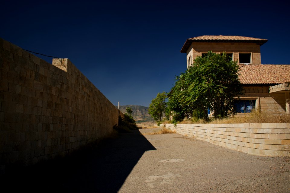 Views of Iraqi king Faisal's villa in Sirsing, later used by Saddam Hussein and then as a hospital 31