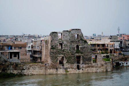 Views of a drive in April of 2019 through Mosul 37