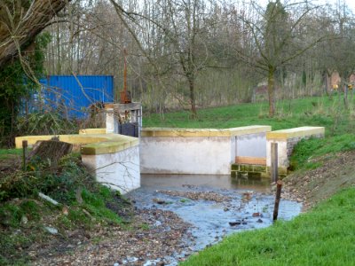 Vaals-Sluisje in de Zieversbeek voor Frankenhofmolen (1)