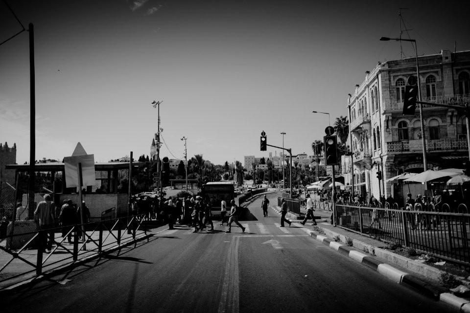 Views around the perimeter of the Old City of Jerusalem in 2019, October 12