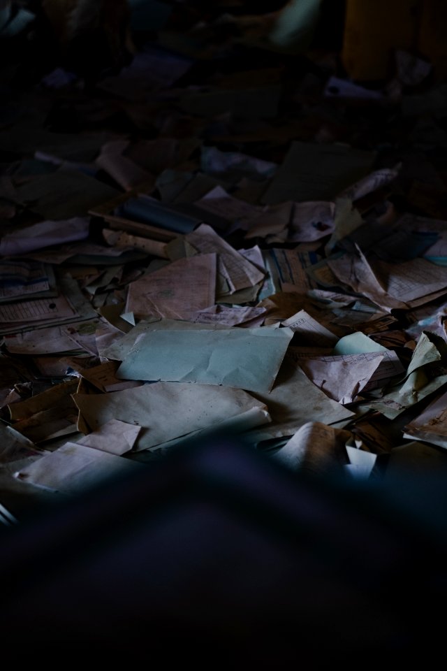 Views around the ruined ID card office in Shingal in April of 2019, following war with the Islamic State 19