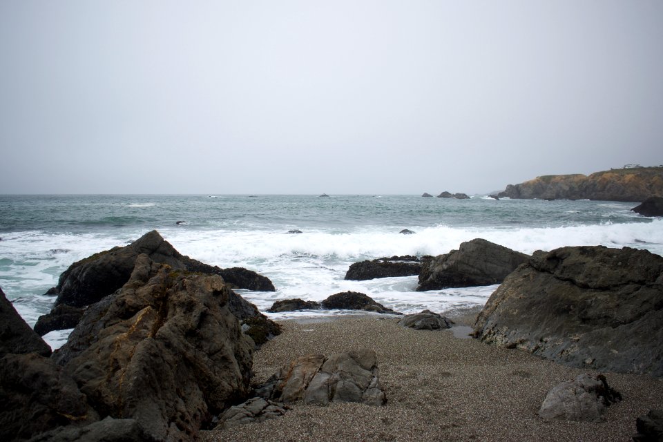 Views around Schoolhouse Beach in Sonoma County 22