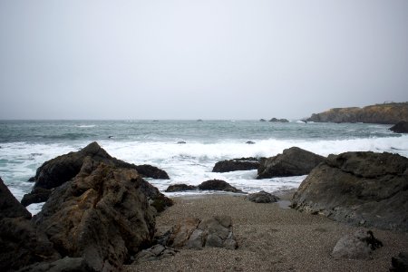 Views around Schoolhouse Beach in Sonoma County 22