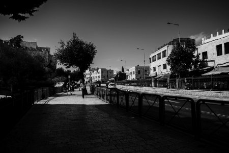 Views around the perimeter of the Old City of Jerusalem in 2019, October 07