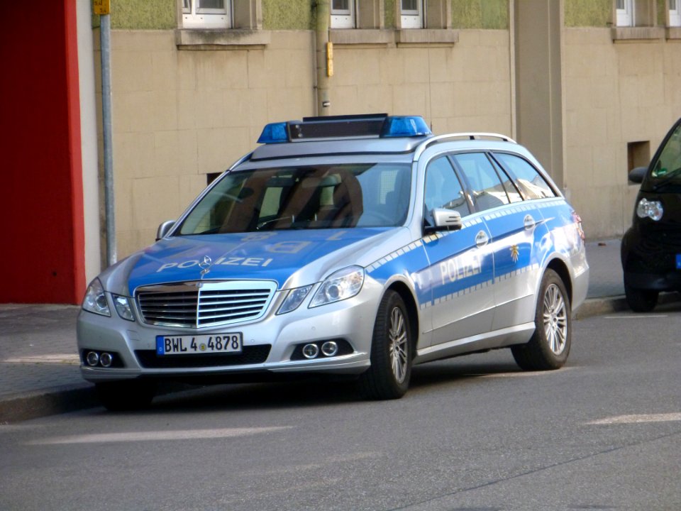 Véhicule léger de police à Pforzheim