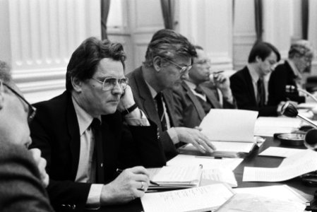 V.l.n.r. staatssecretaris De Graaf en minister De Koning, Bestanddeelnr 932-5304