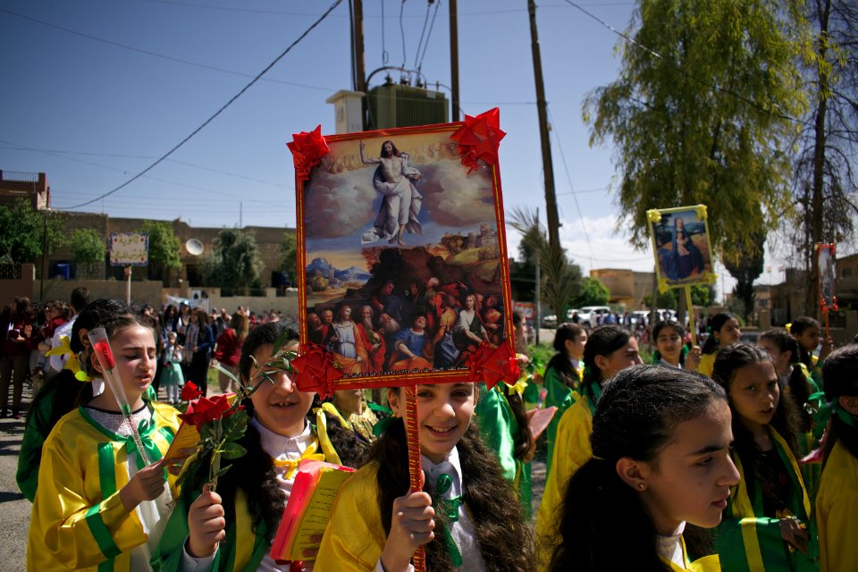 Views of the 2018 Palm Sunday festival in the Chaldean Catholic town of alQosh 40