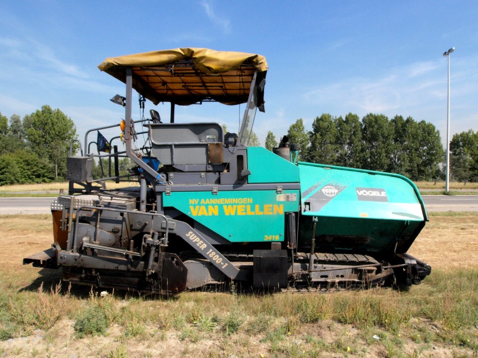 Vögele Super 1800-1 (owner van Wellen) p3