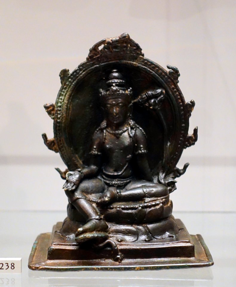 Vajrapani, Central Java, 9th-10th century AD, bronze - Ethnological Museum, Berlin - DSC01923