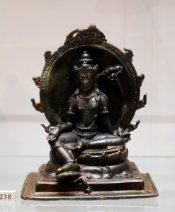 Vajrapani, Central Java, 9th-10th century AD, bronze - Ethnological Museum, Berlin - DSC01923