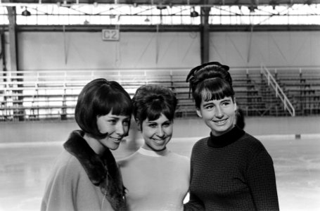 V.l.n.r. Joan Haanappel, Petra Burka en Regine Heitzer, Bestanddeelnr 918-3823