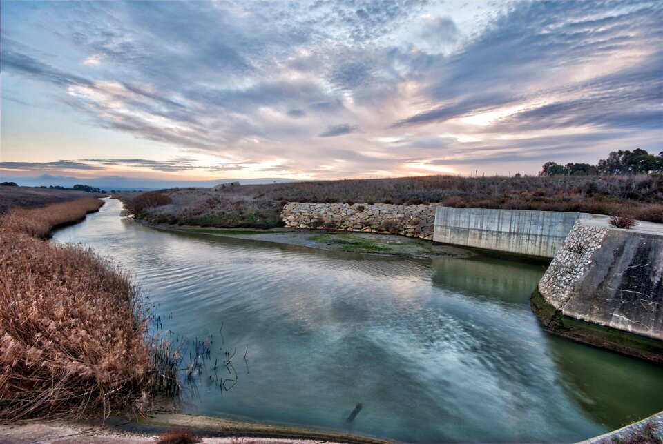Nature river panoramic