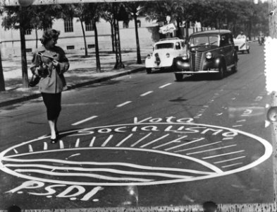 Verkiezingskoorts in Italie voor parlementsverkiezingen van 7 juni 1953, Bestanddeelnr 905-7198