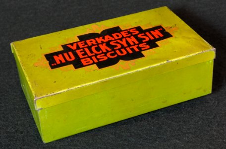 Verkades Nu Elck Syn Sin Biscuits tin, photo 2