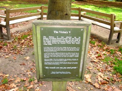 Victory V Plaque Felbrigg Hall