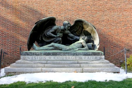 Victory of Mercy by Evelyn Beatrice Longman - Loomis Chaffee School - Windsor, Connecticut - DSC04804