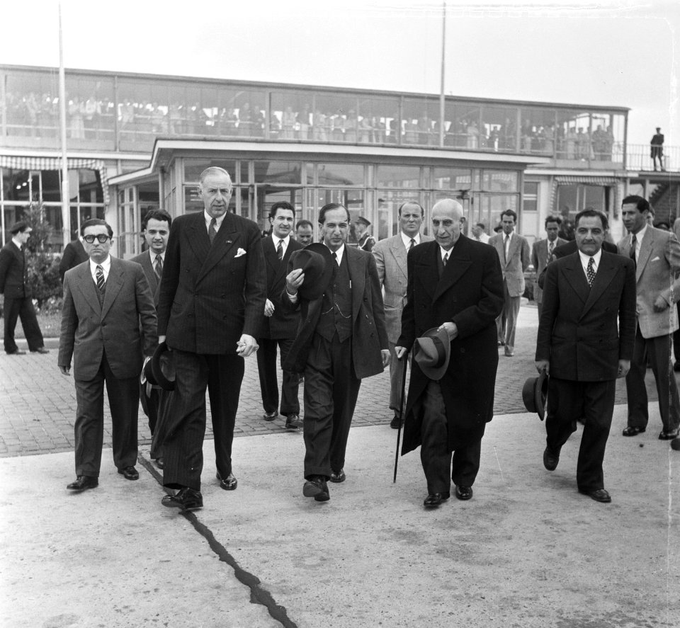Vertrek Mossadeg van Schiphol, Bestanddeelnr 905-1816