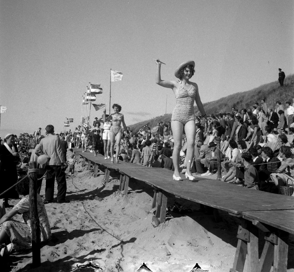 Verkiezing Miss Zandvoort Mimi Kok, Bestanddeelnr 904-6887