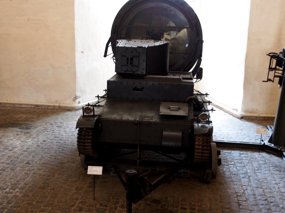 Vickers Carden-Loyd tankette experimental tank at the Royal Danish Arsenal Museum (Copenhagen), pic1