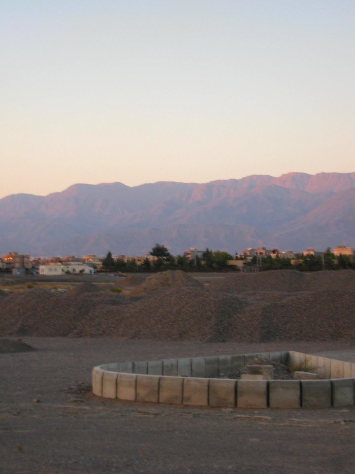 View of Binalud hights and building -Janbazan blv - Nishapur 03