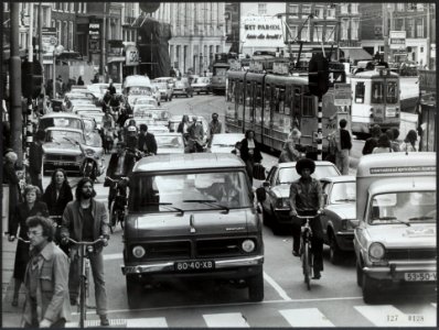 Verkeer, stad amsterdam, Bestanddeelnr 127-0138