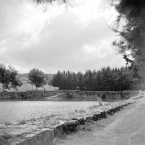 Vijver van Salomon langs de weg van Bethlehem naar Jeruzalem, Bestanddeelnr 255-5497