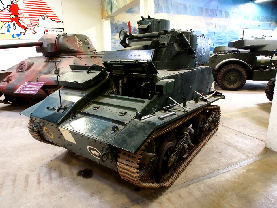 Vickers Mk VI in the Musée des Blindés, France, pic-1
