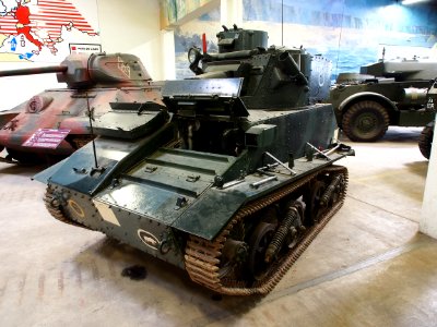 Vickers Mk VI in the Musée des Blindés, France, pic-1