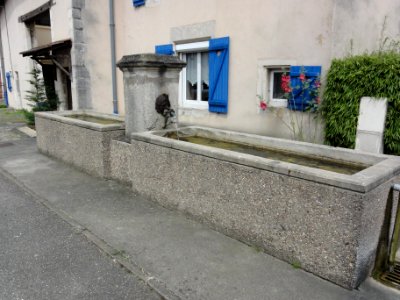 Ville-en-Vermois (M-et-M) fontaine