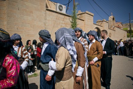 Views of the Palm Sunday parade and festival of 2018 in alQosh 08