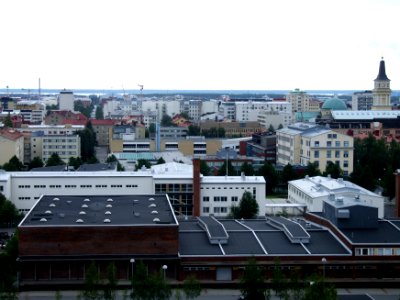View from Myllytulli water tower Oulu 20070714 02