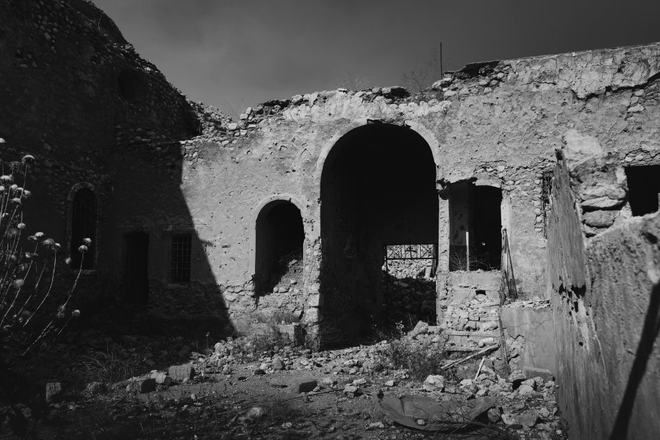 Views on 28th June 2019 in and around the destroyed Catholic cathedral in Sinjar 13