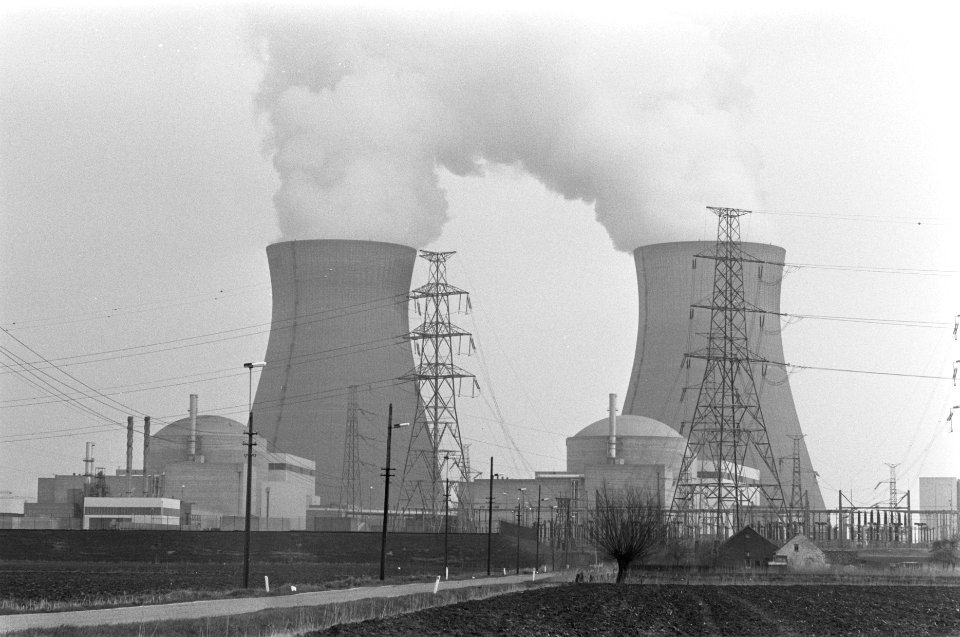 Vijfde week staking bij kerncentrale Doel kerncentrale Doel, Bestanddeelnr 933-9512