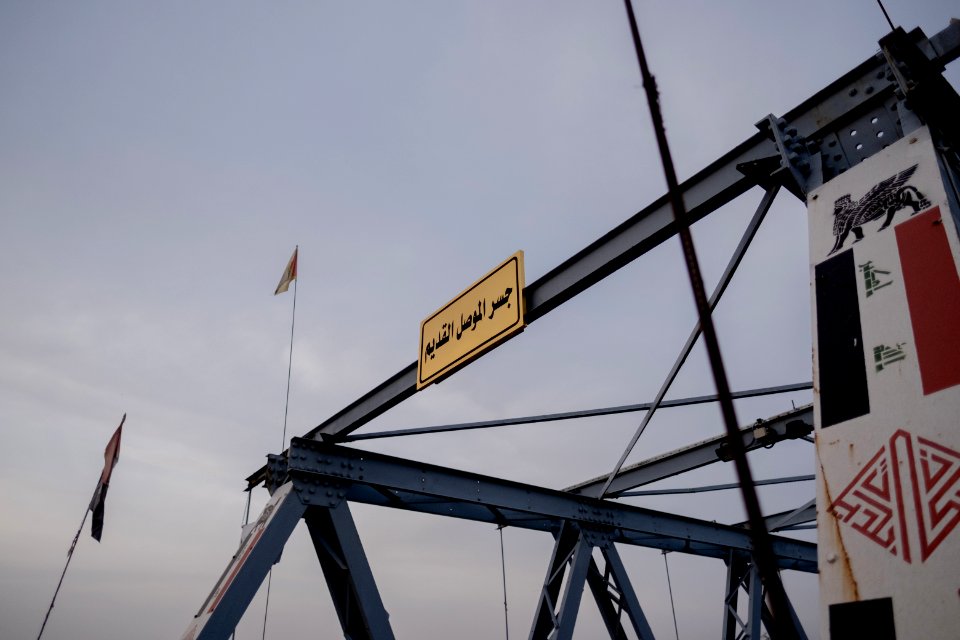 Views of the old city of Mosul along the river Tiger, in summer of 2019 after war with the Islamic State 02