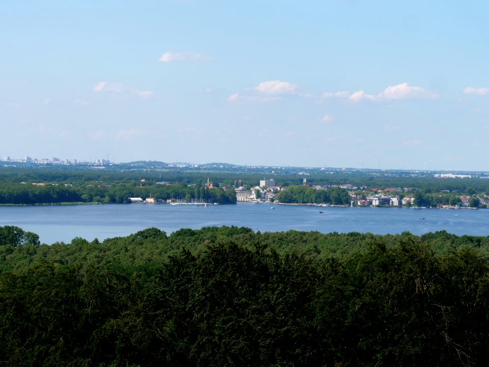 View from Müggelberge viewpoint 2019-06-13 08