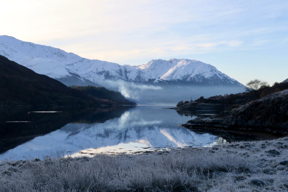 Snow mountain scotland