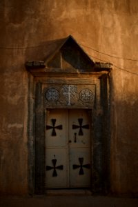 Views of the old church in alQosh