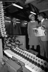 Werkbezoek prinses Beatrix en prins Claus aan provincie Utrecht, Beatrix en Clau, Bestanddeelnr 925-8290