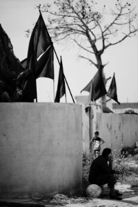 Views of the Shia shrine of Zakr Al-Deen in Shingal in April of 2019, following its destruction by the Islamic State 26