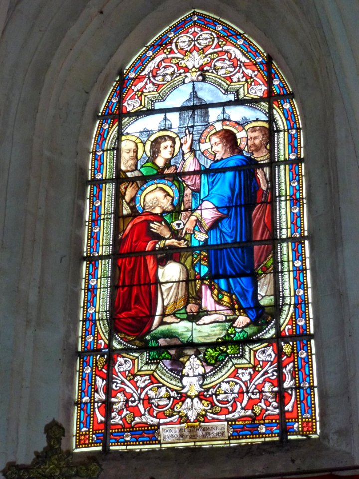 Viel-Saint-Rémy (Ardennes) église Saint-Remi, vitrail 04