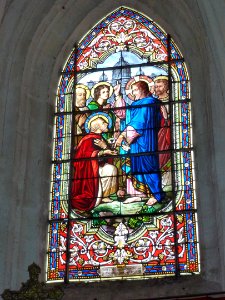Viel-Saint-Rémy (Ardennes) église Saint-Remi, vitrail 04