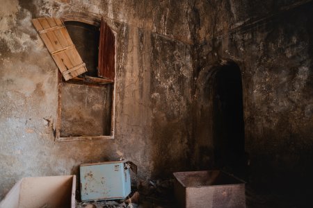 Views on 28th June 2019 in and around the destroyed Catholic cathedral in Sinjar 47