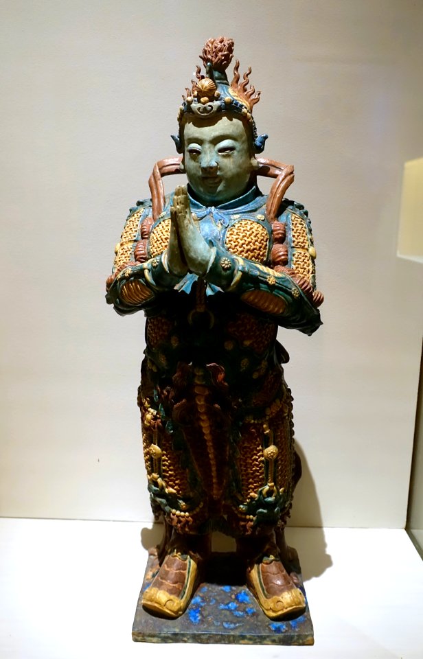 Weituo (Veda), China, Henan province, Ming dynasty, dated 1527 AD, stoneware - Linden-Museum - Stuttgart, Germany - DSC03608