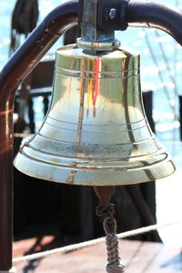 Maritime seafaring brass bell